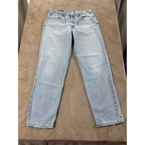 Vintage 2002 Y2K Levi's 550 Relaxed Fit Jeans Men 36x32 Light Wash Denim USA EUC